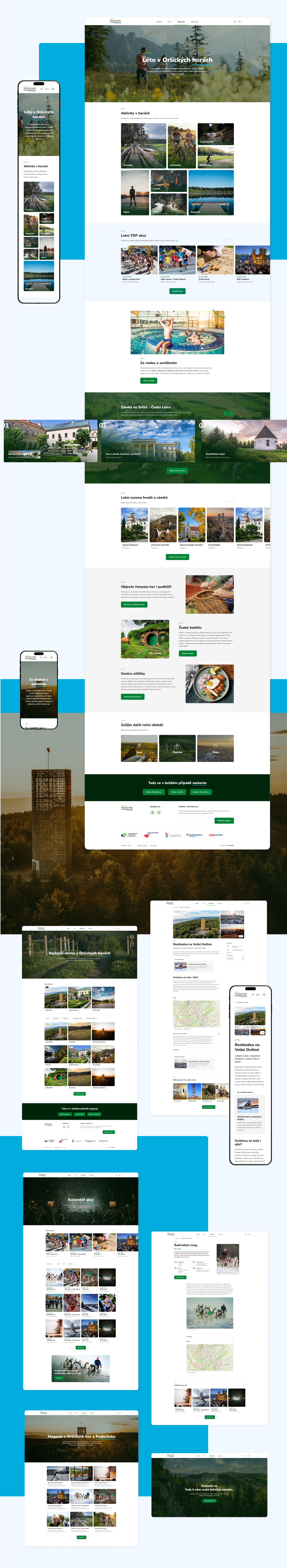 Koncepto, marketing a design, Orlické hory a Podorlicko