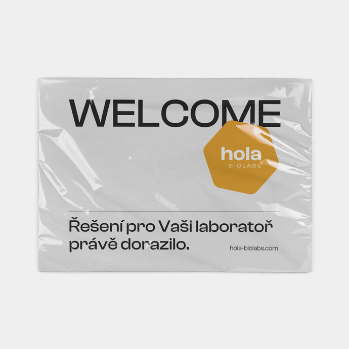 Koncepto, marketing a design, Hola Biolabs