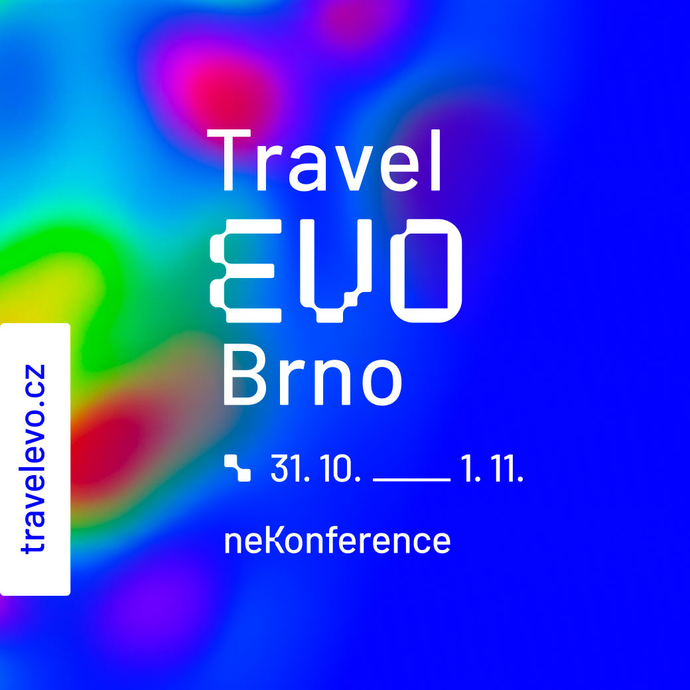 neKonference TravelEVOlution vizuální identita Koncepto