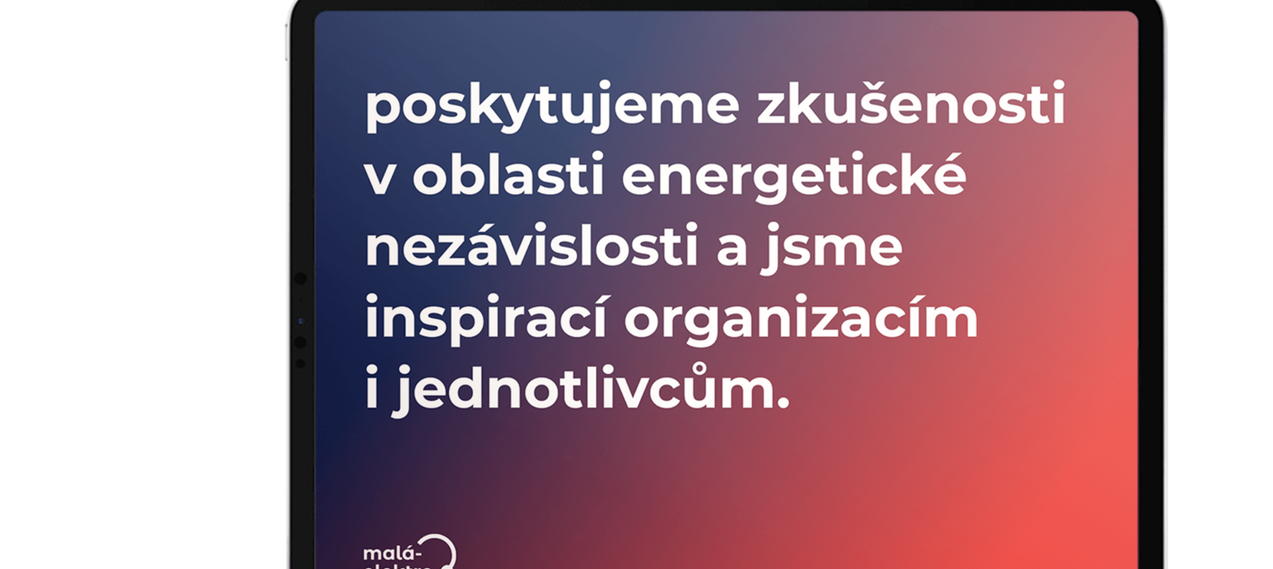 Koncepto reklamní agentura Malá Elektromobilita