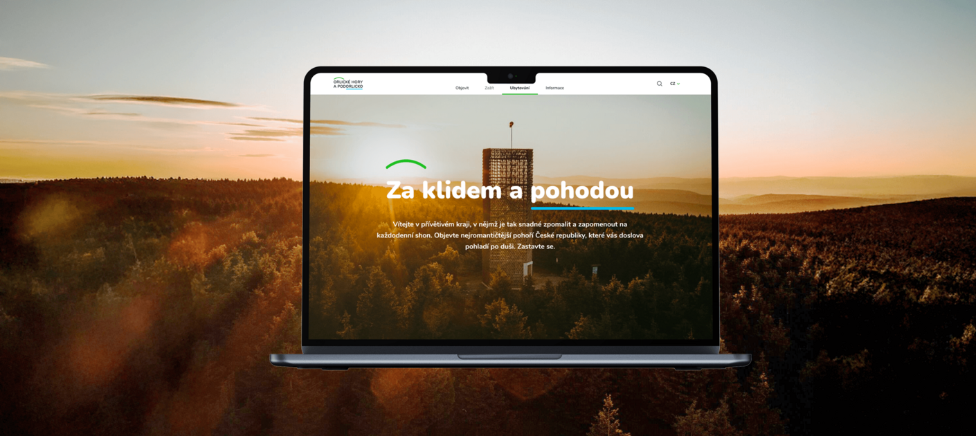 Koncepto, marketing a design, Orlické hory a Podorlicko