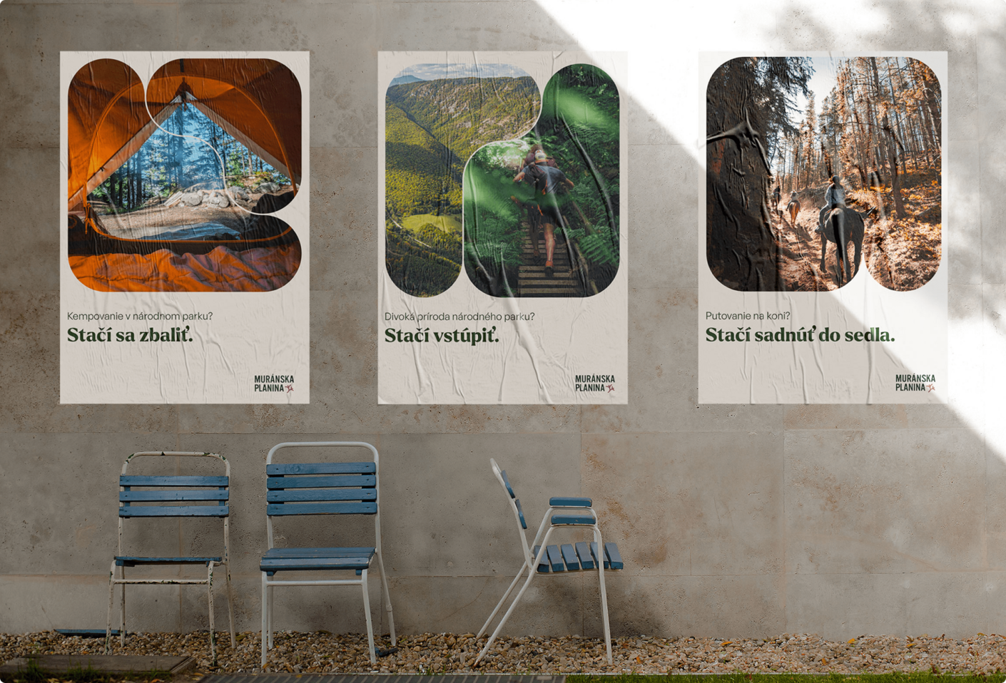 Koncepto, marketing a design, Muránska planina