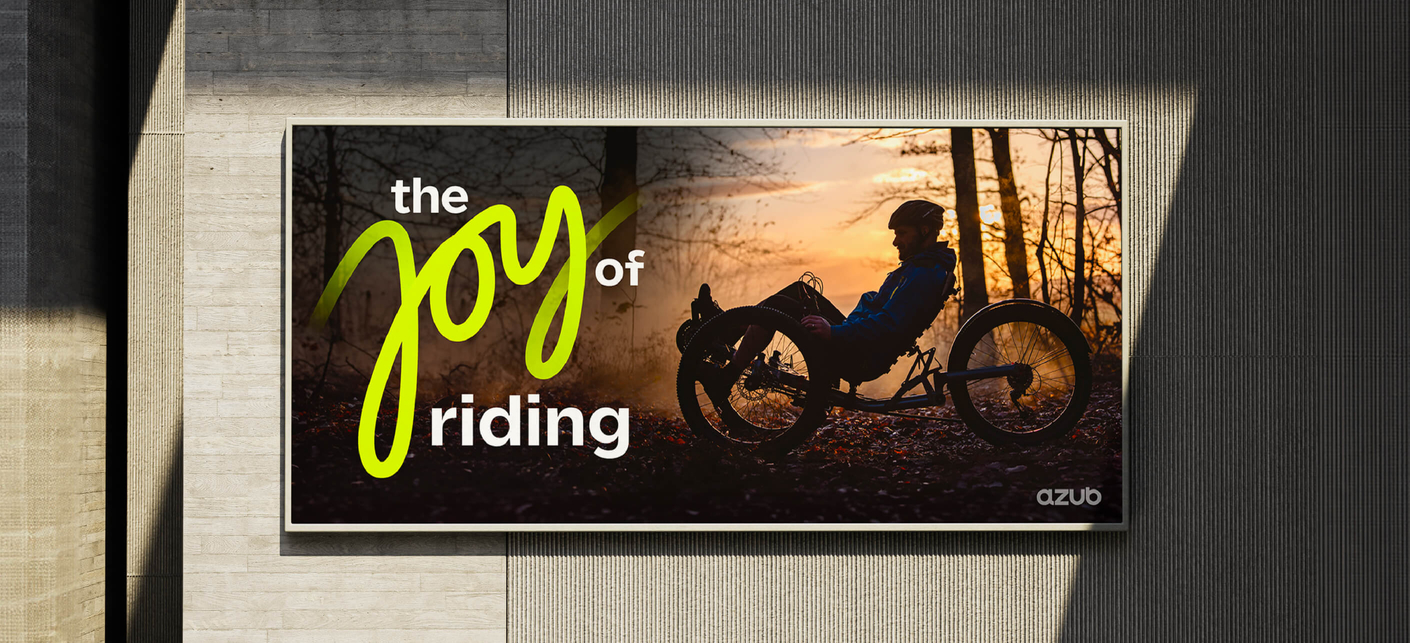 Koncepto, marketing a design, Azub billboard