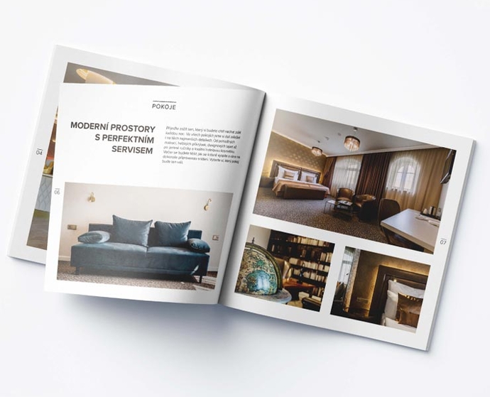 Koncepto, reklamní agentura a grafické studio Hotel SEN