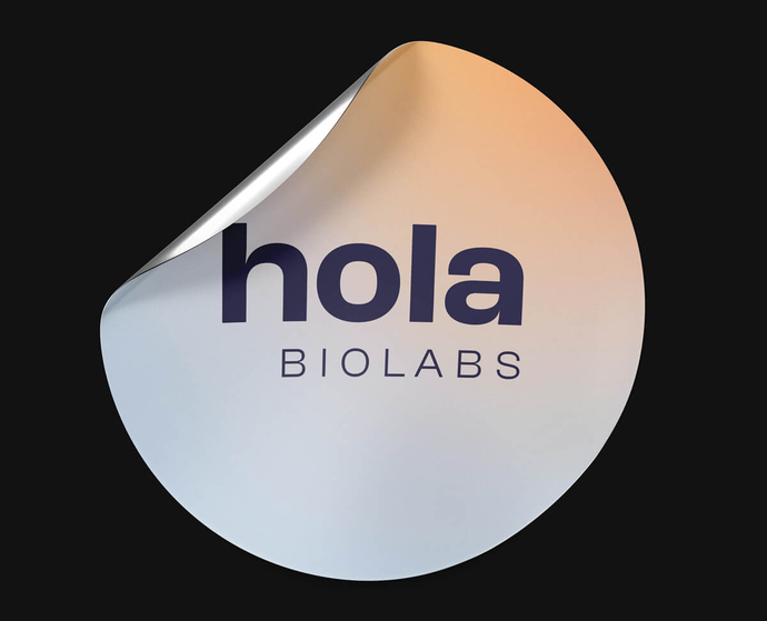 Koncepto, marketing a design, Hola Biolabs